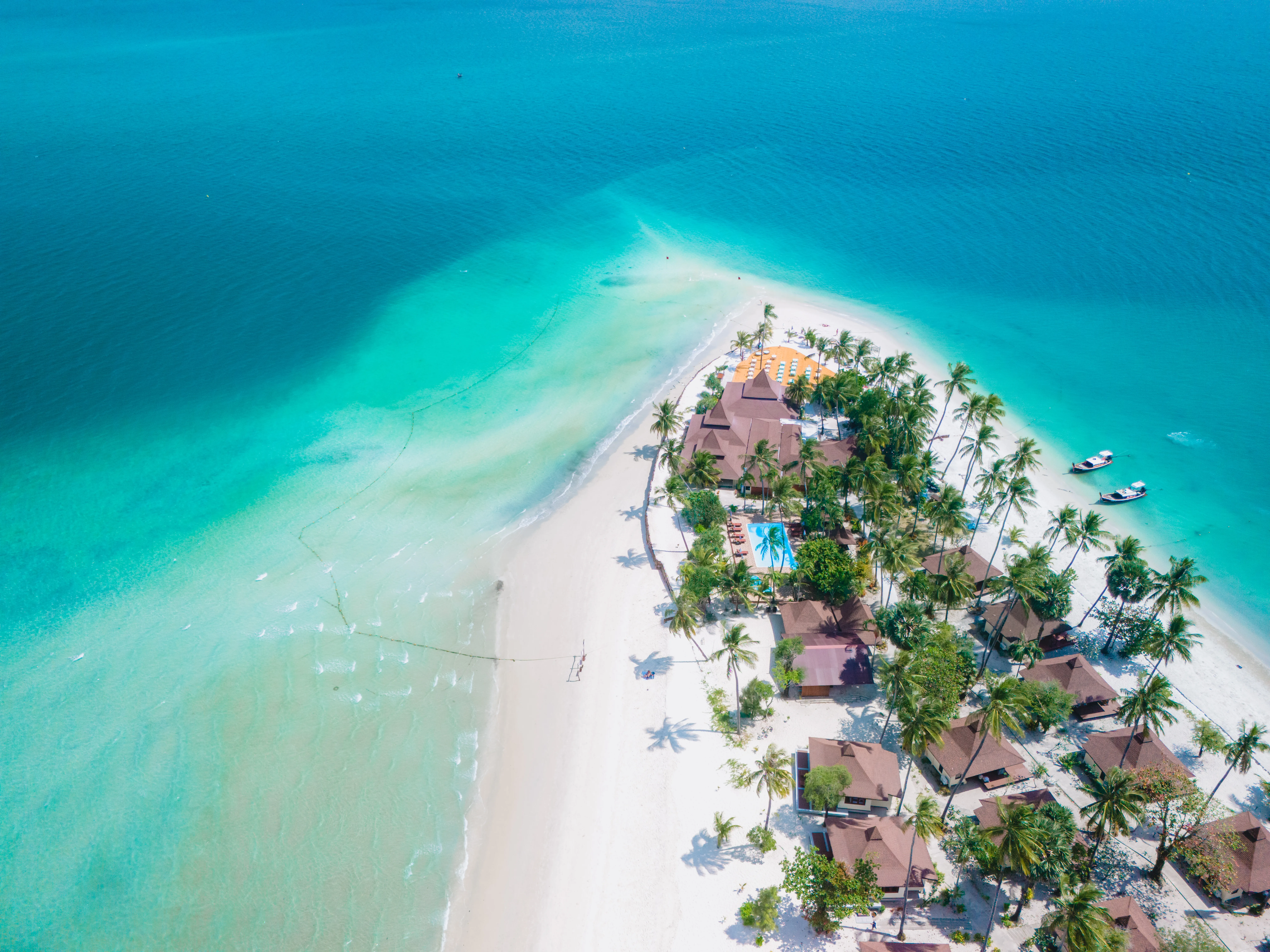 zanzibar island top view